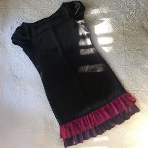 💕 Flirty Ruffle Hem Party Dress